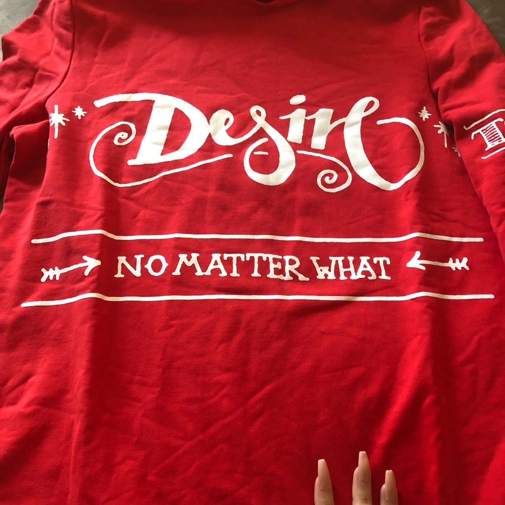 Desire no matter what, sweater from Paris